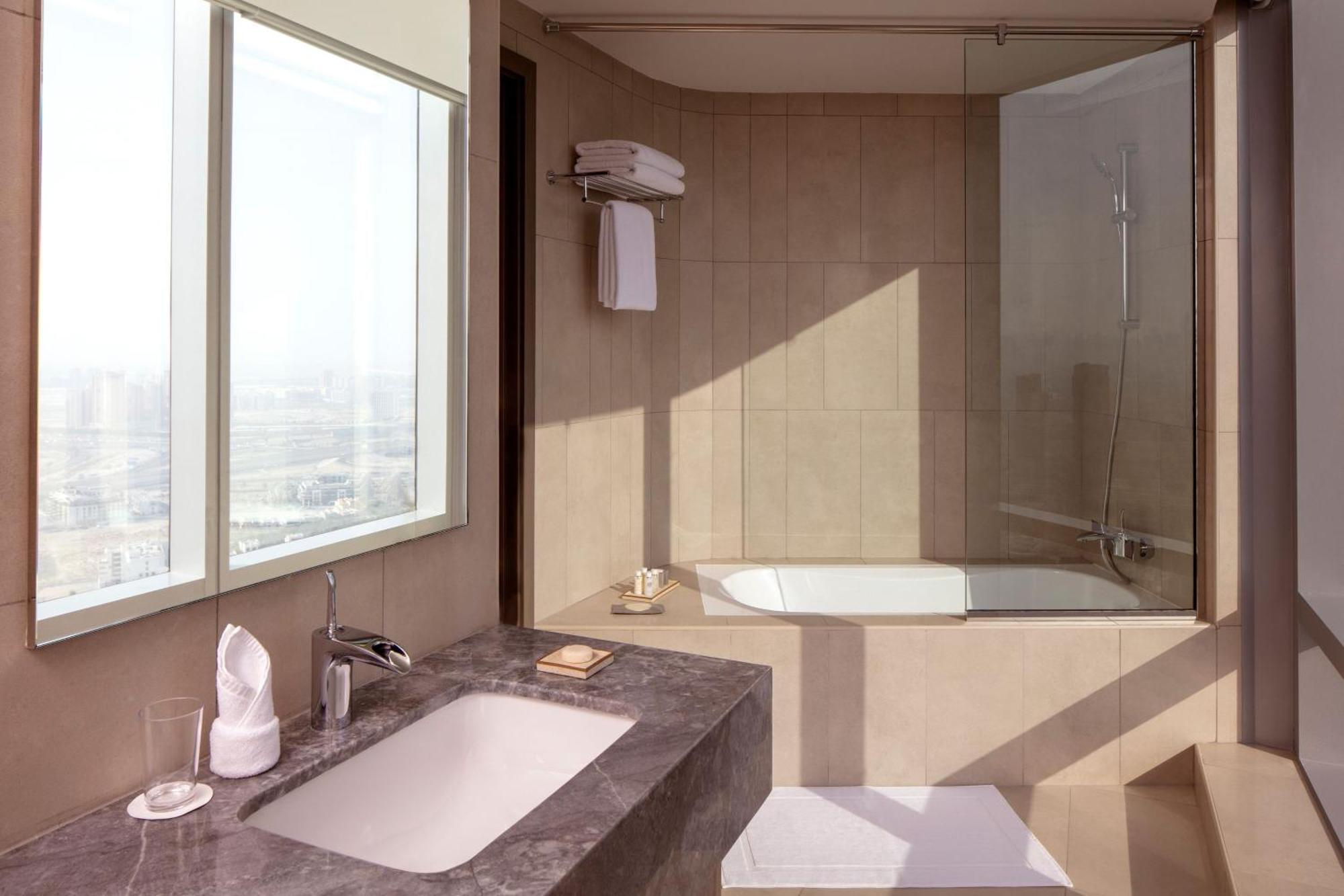 The First Collection At Jumeirah Village Circle, A Tribute Portfolio Hotel Dubai Exterior photo Bathroom